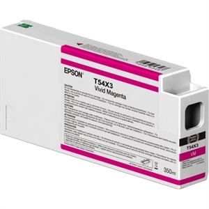 Epson Vivid Magenta T54X3 - 350 ml mustepatruuna